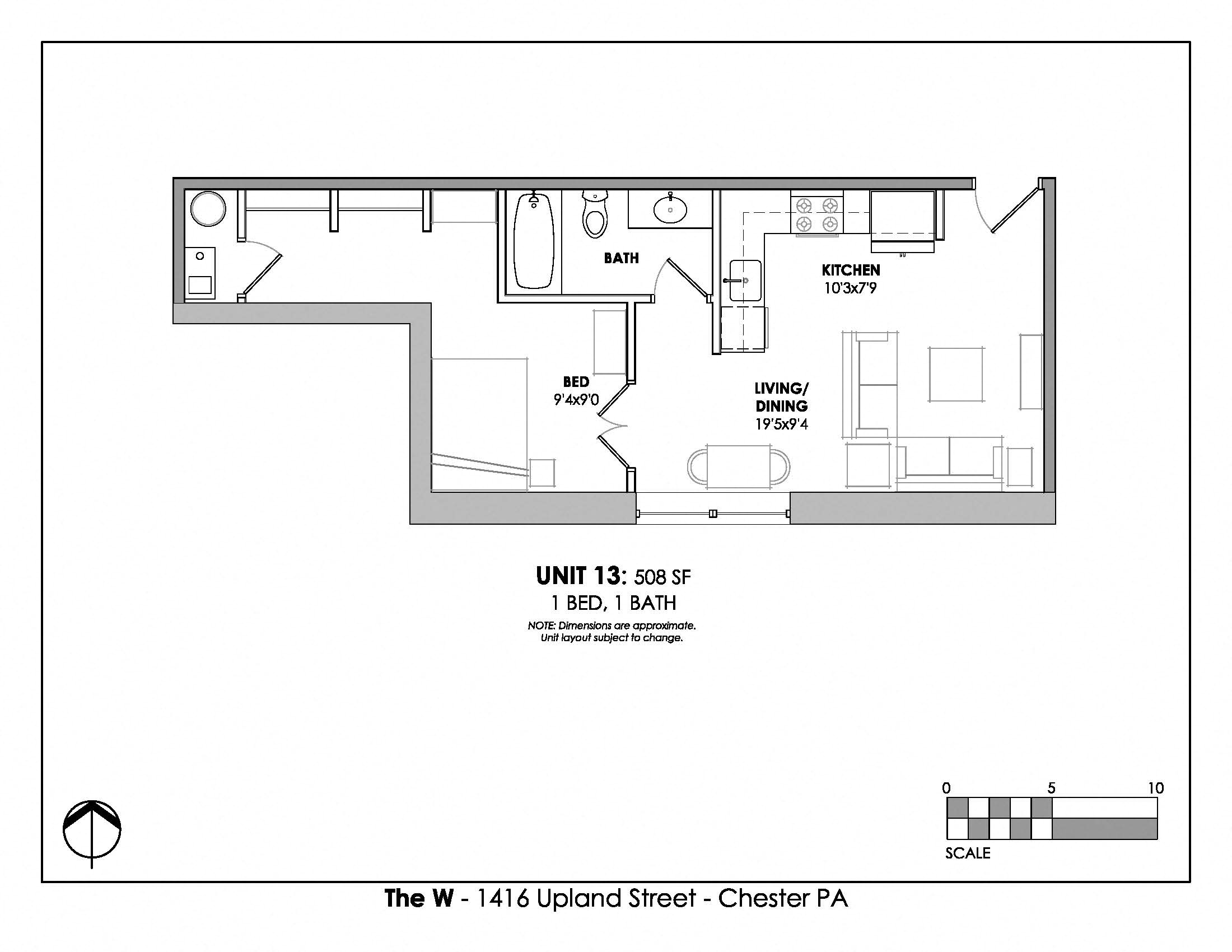 Suite A Floorplan